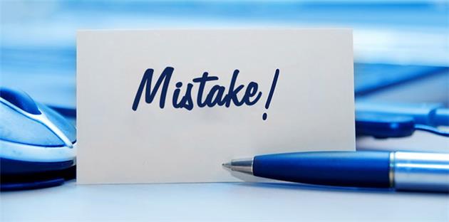 10 اشتباه بزرگ در طراحی وب سایت